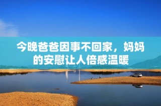 今晚爸爸因事不回家，妈妈的安慰让人倍感温暖