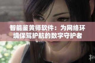 智能鉴黄师软件：为网络环境保驾护航的数字守护者
