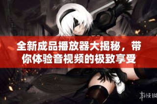 全新成品播放器大揭秘，带你体验音视频的极致享受