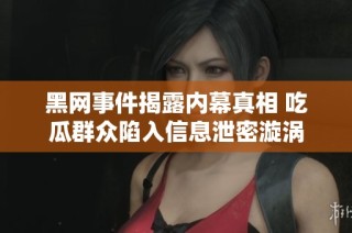 黑网事件揭露内幕真相 吃瓜群众陷入信息泄密漩涡