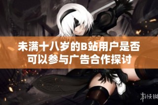 未满十八岁的B站用户是否可以参与广告合作探讨
