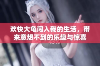 欢快大龟闯入我的生活，带来意想不到的乐趣与惊喜