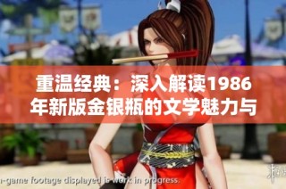 重温经典：深入解读1986年新版金银瓶的文学魅力与文化影响