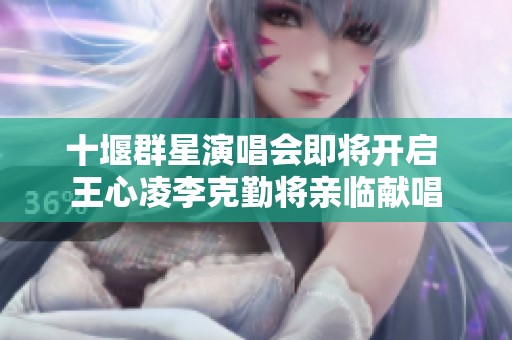 十堰群星演唱会即将开启 王心凌李克勤将亲临献唱
