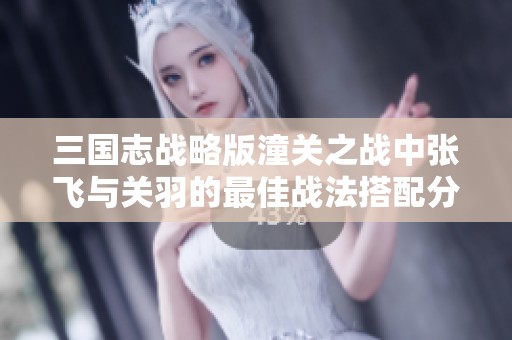 三国志战略版潼关之战中张飞与关羽的最佳战法搭配分析