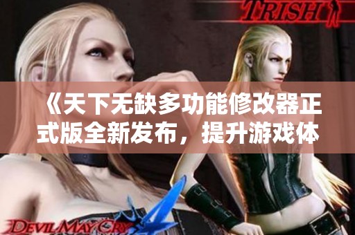 《天下无缺多功能修改器正式版全新发布，提升游戏体验的必备工具》