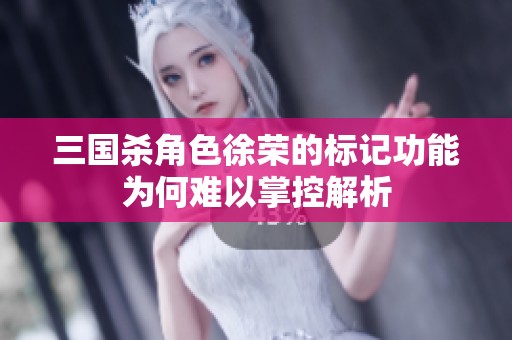 三国杀角色徐荣的标记功能为何难以掌控解析
