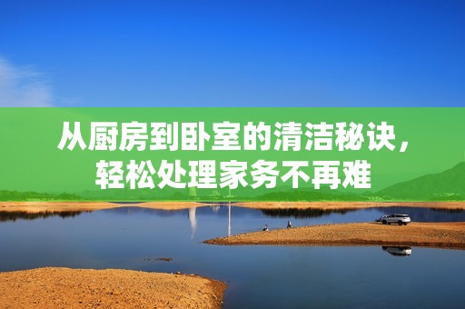 从厨房到卧室的清洁秘诀，轻松处理家务不再难