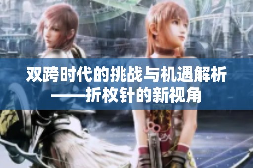 双跨时代的挑战与机遇解析——折枚针的新视角