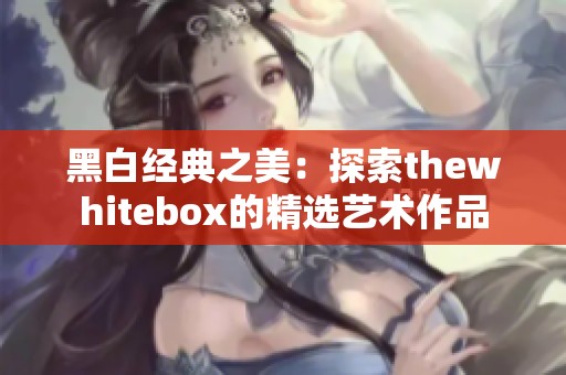 黑白经典之美：探索thewhitebox的精选艺术作品
