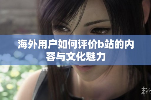 海外用户如何评价b站的内容与文化魅力