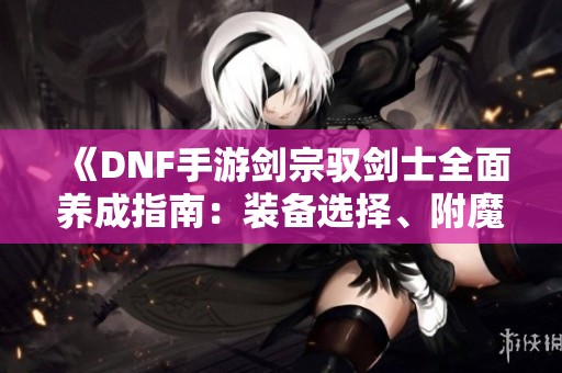 《DNF手游剑宗驭剑士全面养成指南：装备选择、附魔技巧与加点策略解析》