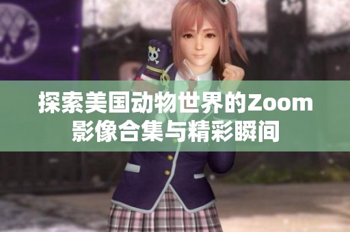 探索美国动物世界的Zoom影像合集与精彩瞬间