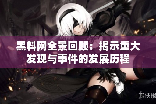 黑料网全景回顾：揭示重大发现与事件的发展历程