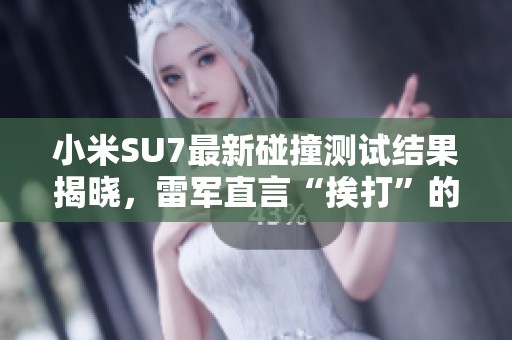小米SU7最新碰撞测试结果揭晓，雷军直言“挨打”的真相分析