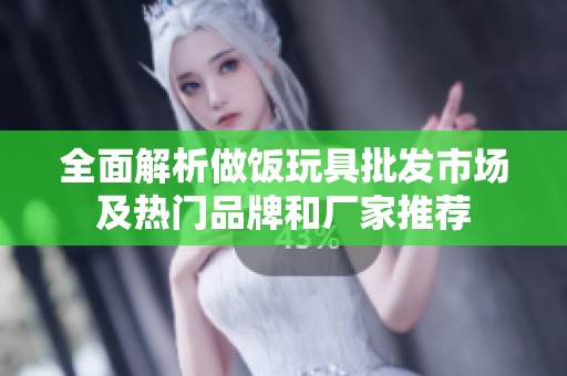全面解析做饭玩具批发市场及热门品牌和厂家推荐