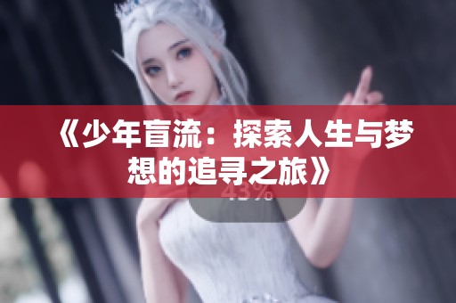 《少年盲流：探索人生与梦想的追寻之旅》