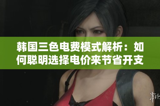 韩国三色电费模式解析：如何聪明选择电价来节省开支