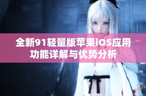 全新91轻量版苹果iOS应用功能详解与优势分析