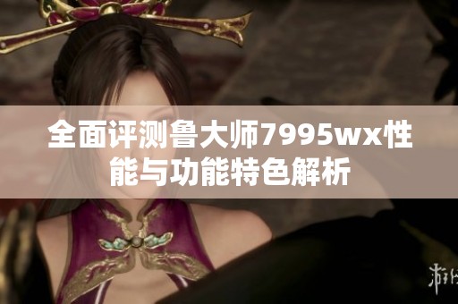 全面评测鲁大师7995wx性能与功能特色解析