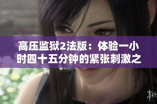 高压监狱2法版：体验一小时四十五分钟的紧张刺激之旅