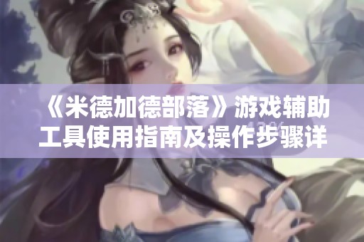 《米德加德部落》游戏辅助工具使用指南及操作步骤详细解析