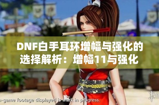DNF白手耳环增幅与强化的选择解析：增幅11与强化12哪个更优