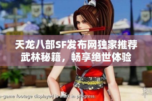 天龙八部SF发布网独家推荐武林秘籍，畅享绝世体验