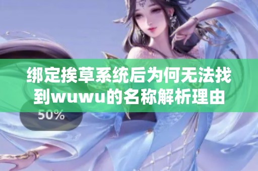 绑定挨草系统后为何无法找到wuwu的名称解析理由