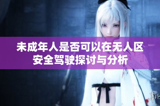 未成年人是否可以在无人区安全驾驶探讨与分析
