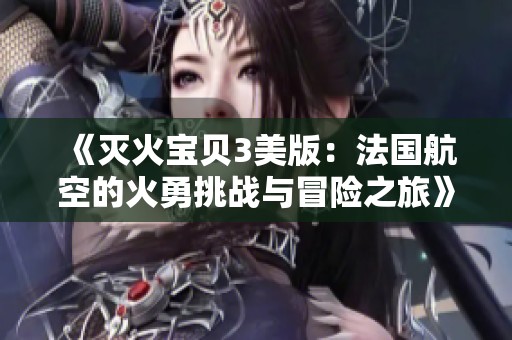 《灭火宝贝3美版：法国航空的火勇挑战与冒险之旅》
