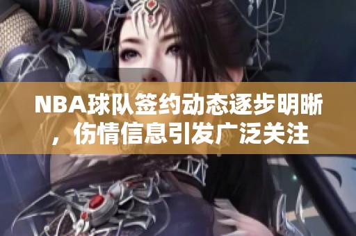 NBA球队签约动态逐步明晰，伤情信息引发广泛关注