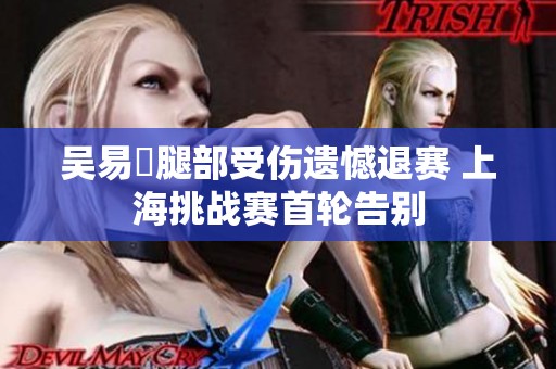吴易昺腿部受伤遗憾退赛 上海挑战赛首轮告别