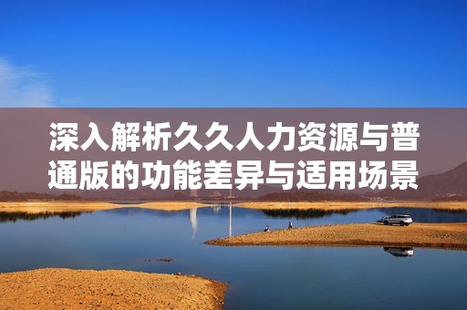 深入解析久久人力资源与普通版的功能差异与适用场景