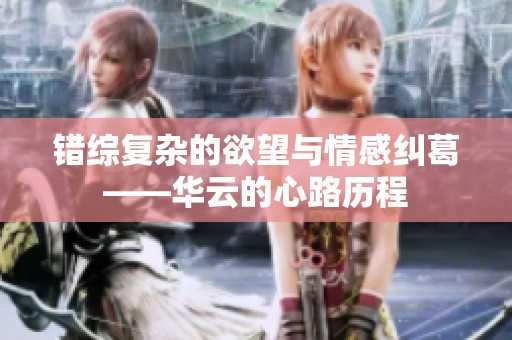 错综复杂的欲望与情感纠葛——华云的心路历程