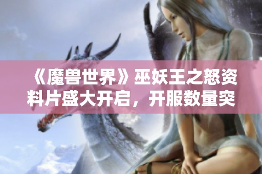 《魔兽世界》巫妖王之怒资料片盛大开启，开服数量突破20。