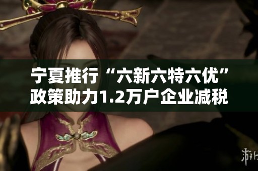 宁夏推行“六新六特六优”政策助力1.2万户企业减税近40亿元