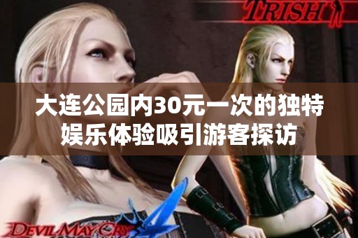 大连公园内30元一次的独特娱乐体验吸引游客探访