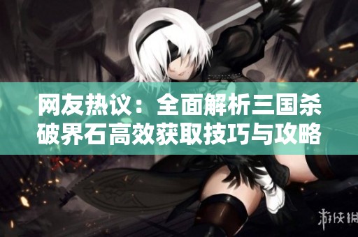 网友热议：全面解析三国杀破界石高效获取技巧与攻略