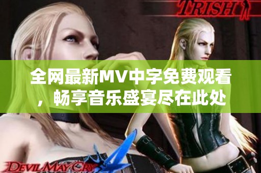 全网最新MV中字免费观看，畅享音乐盛宴尽在此处