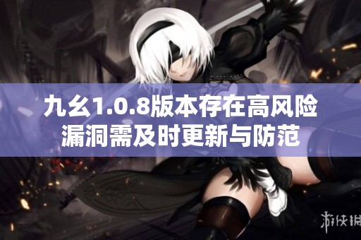 九幺1.0.8版本存在高风险漏洞需及时更新与防范