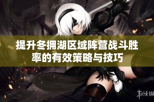 提升冬拥湖区域阵营战斗胜率的有效策略与技巧