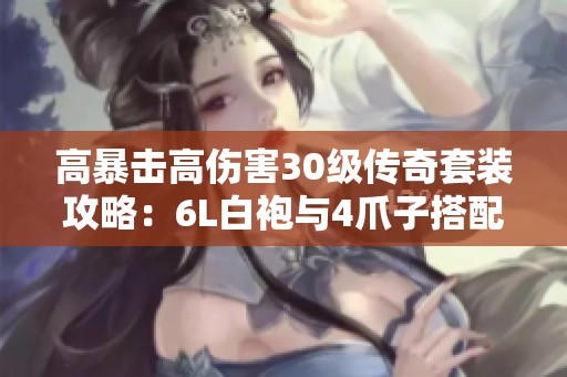 高暴击高伤害30级传奇套装攻略：6L白袍与4爪子搭配解析