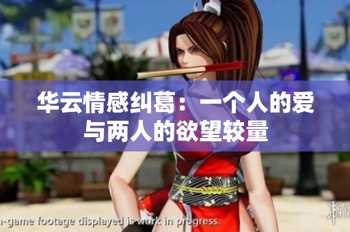 华云情感纠葛：一个人的爱与两人的欲望较量