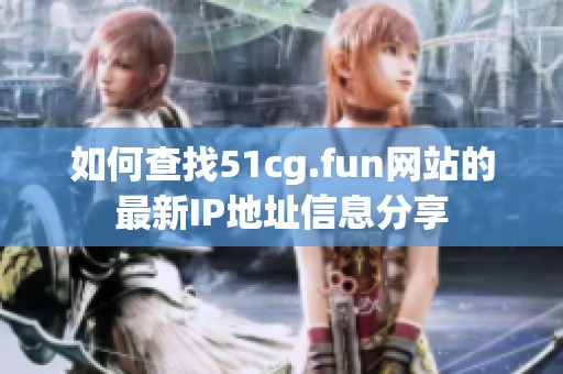 如何查找51cg.fun网站的最新IP地址信息分享