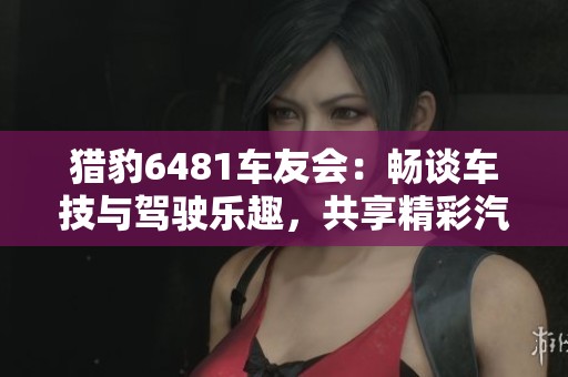 猎豹6481车友会：畅谈车技与驾驶乐趣，共享精彩汽车生活