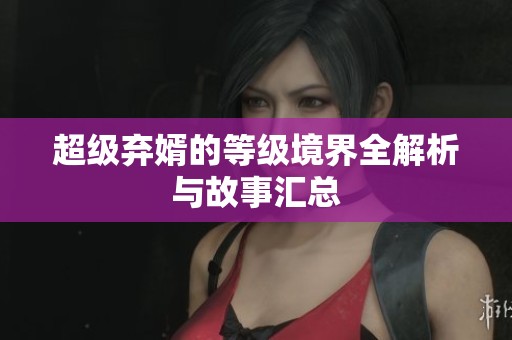 超级弃婿的等级境界全解析与故事汇总