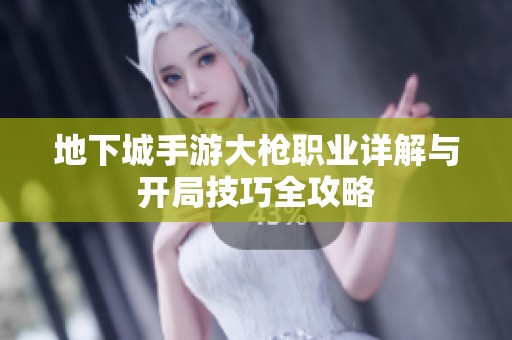 地下城手游大枪职业详解与开局技巧全攻略