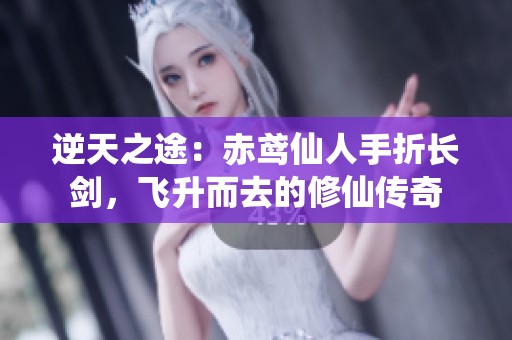 逆天之途：赤鸢仙人手折长剑，飞升而去的修仙传奇