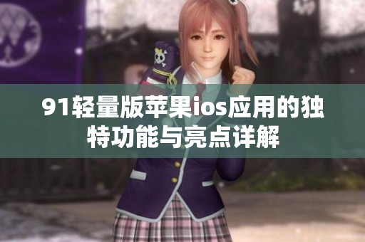 91轻量版苹果ios应用的独特功能与亮点详解